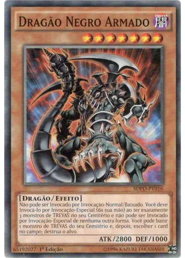 Dragão Negro Armado