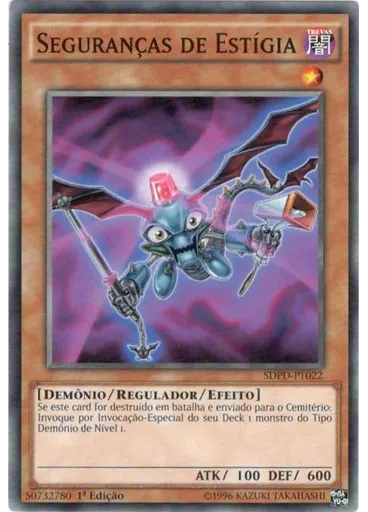 Seguranças de Estígia — Dominação Pêndulo Deck Estrutural