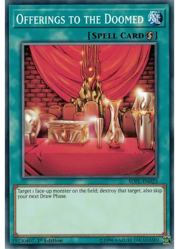 Offerings to the Doomed