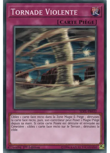 Tornade Violente — Deck de Structure : Lien Pouvoircodeur