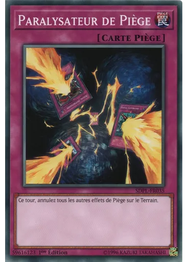 Paralysateur de Piège