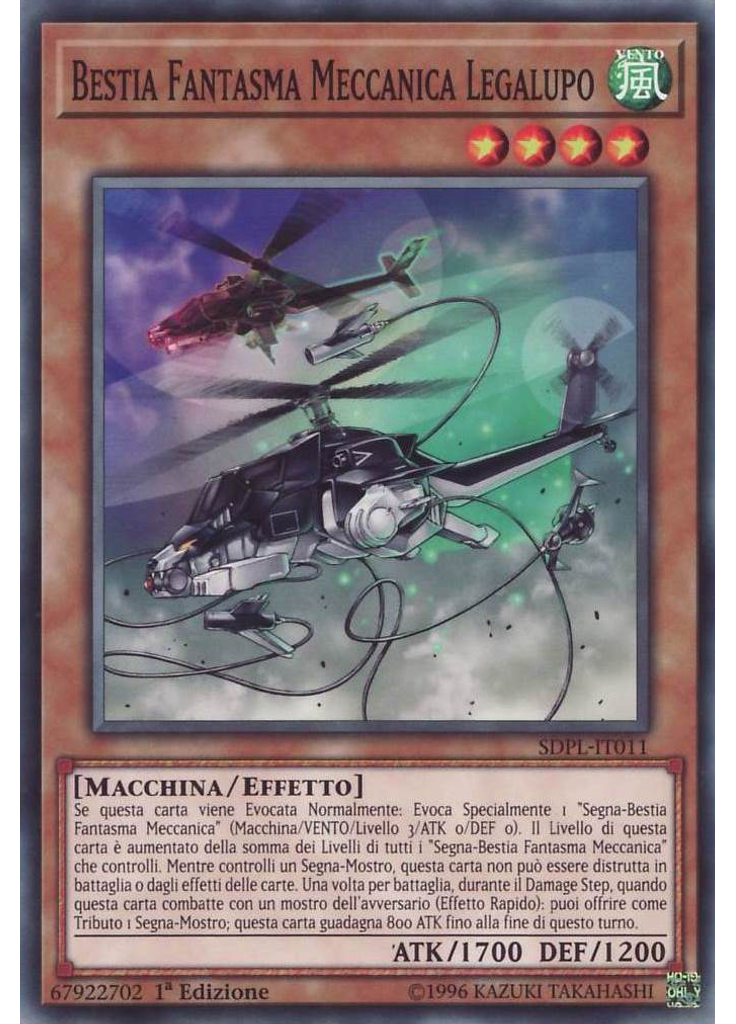 Bestia Fantasma Meccanica Legalupo