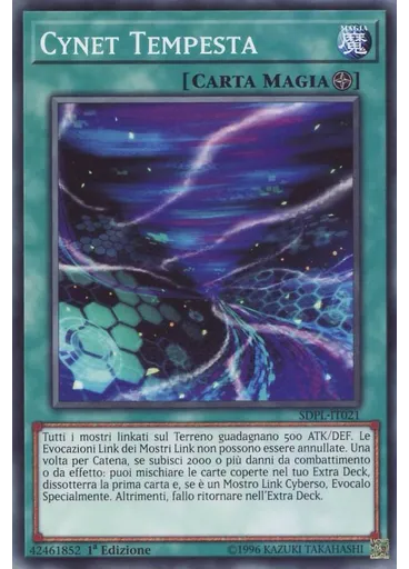 Cynet Tempesta — Structure Deck: Link Potencodificatore