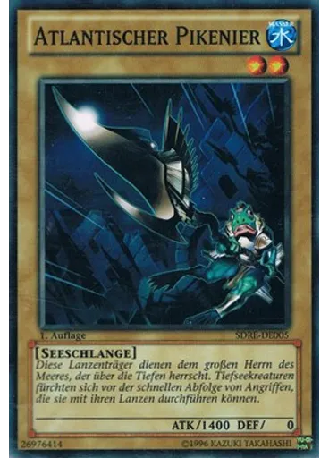 Atlantischer Pikenier — Realm of the Sea Emperor Structure Deck