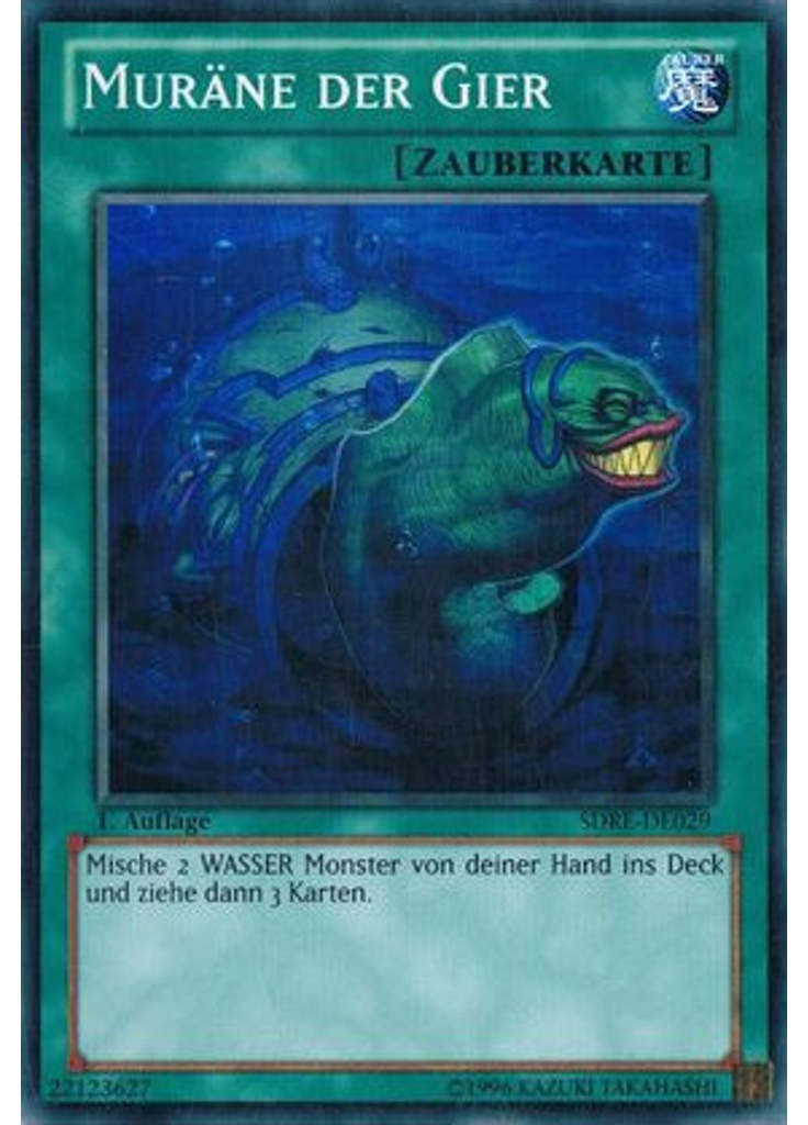 Muräne der Gier