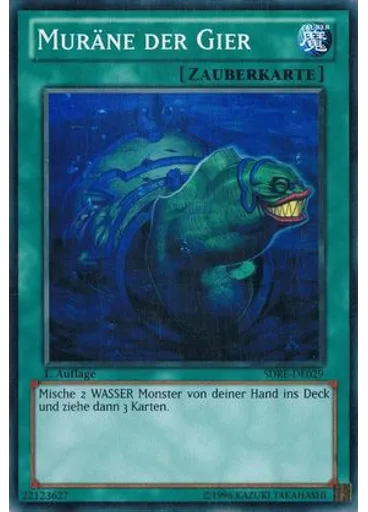 Muräne der Gier