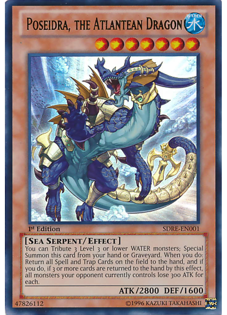 Poseidra, the Atlantean Dragon