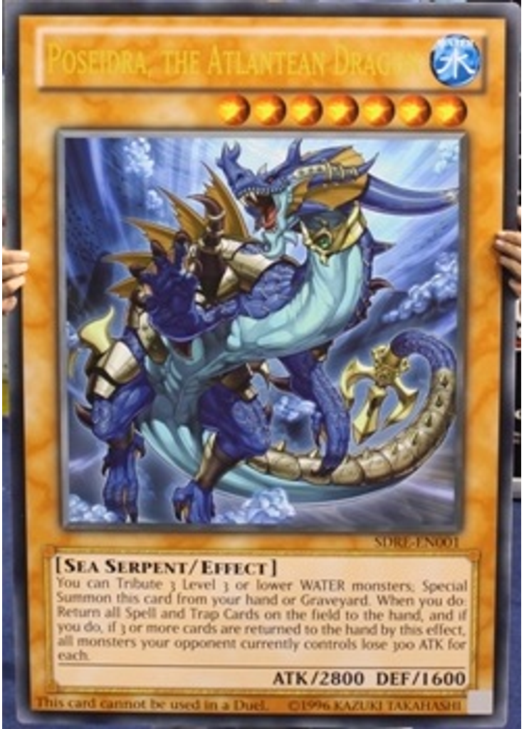 Poseidra, the Atlantean Dragon (Ultra Rare Unlimited Gc)