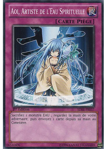 Aoi, Artiste de l'Eau Spirituelle