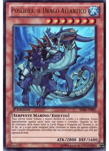 Poseidra, il Drago Atlantico — Regno dell'Imperatore del Mare Structure Deck