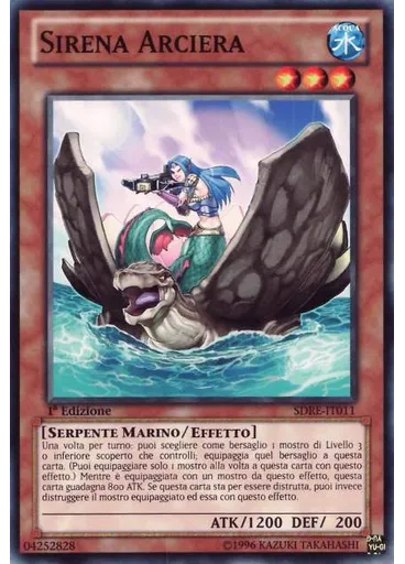 Sirena Arciera — Regno dell'Imperatore del Mare Structure Deck