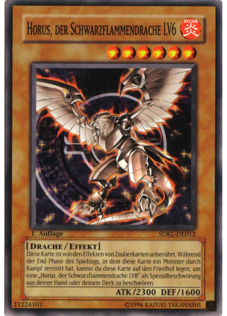 Horus, der Schwarzflammendrache LV6
