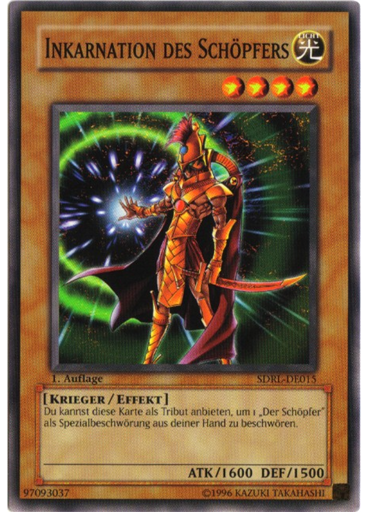Inkarnation des Schöpfers