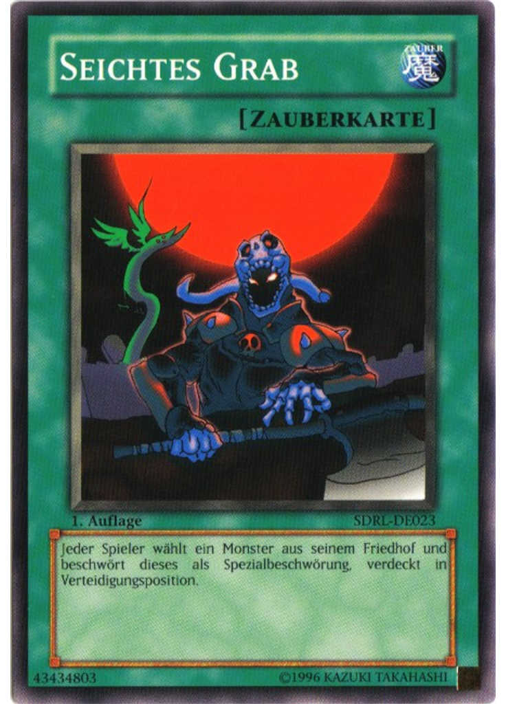Seichtes Grab
