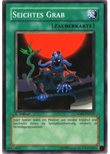 Seichtes Grab