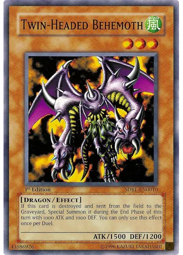 Twin-Headed Behemoth (Common 1st Edition Misprint)