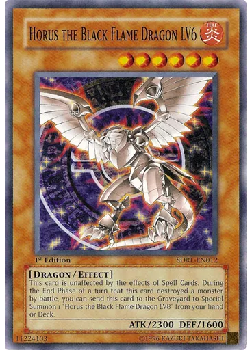 Horus the Black Flame Dragon LV6