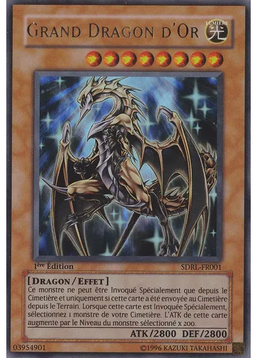 Grand Dragon d'Or — La Résurrection des Grands Dragons Deck de Structure