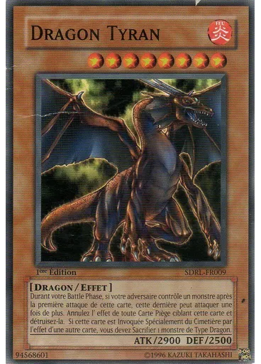 Dragon Tyran — La Résurrection des Grands Dragons Deck de Structure
