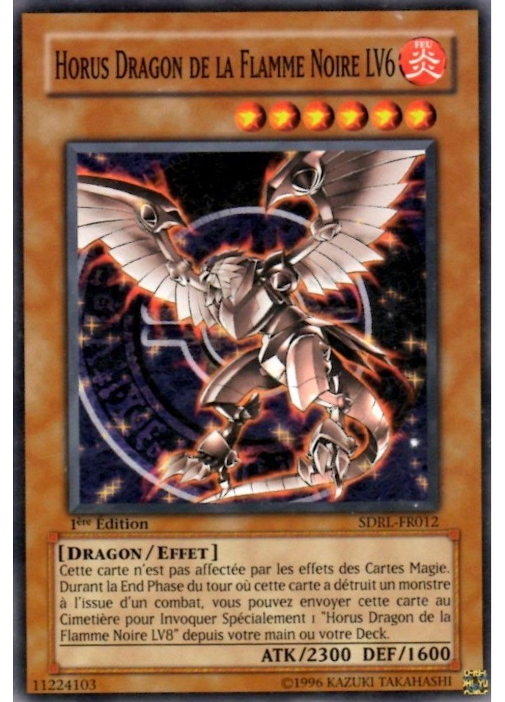 Horus Dragon de la Flamme Noire LV6