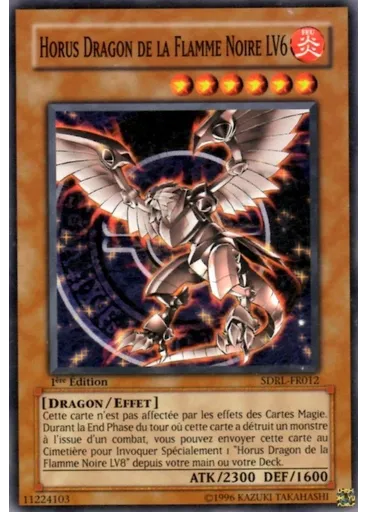 Horus Dragon de la Flamme Noire LV6