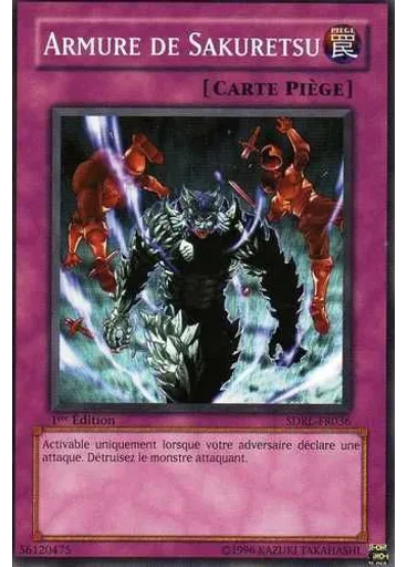 Armure de Sakuretsu — La Résurrection des Grands Dragons Deck de Structure