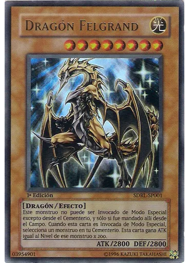 Dragón Felgrand — Renacimiento de los Señores Dragón Baraja de Estructura