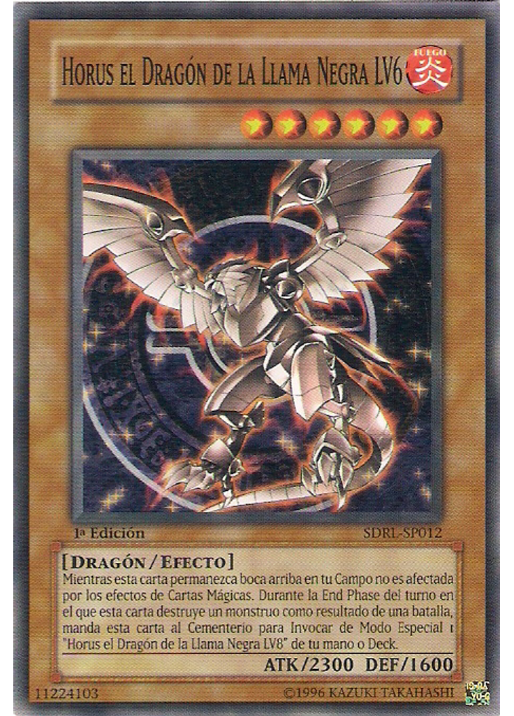 Horus el Dragón de la Llama Negra LV6