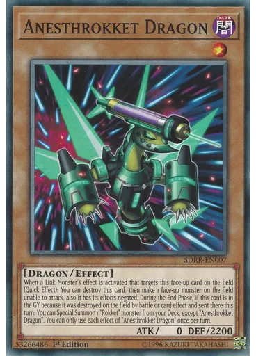 Anesthrokket Dragon — Structure Deck: Rokket Revolt