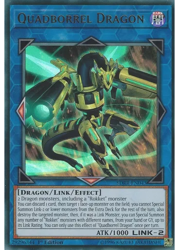 Quadborrel Dragon — Structure Deck: Rokket Revolt