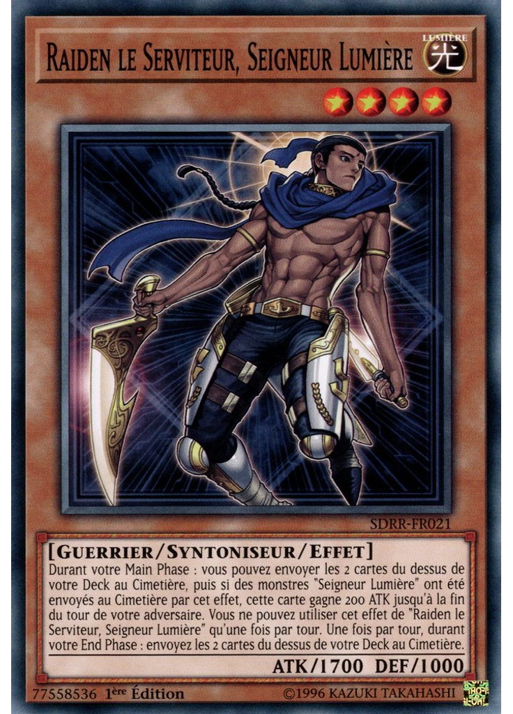 Raiden le Serviteur, Seigneur Lumière