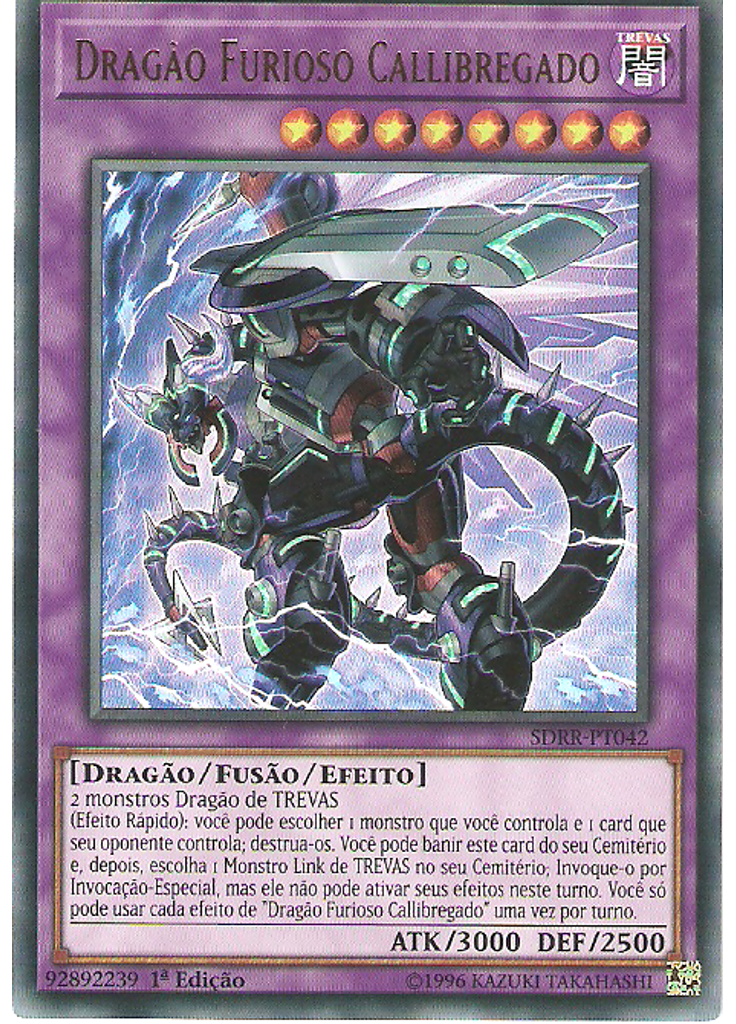 Dragão Furioso Callibregado