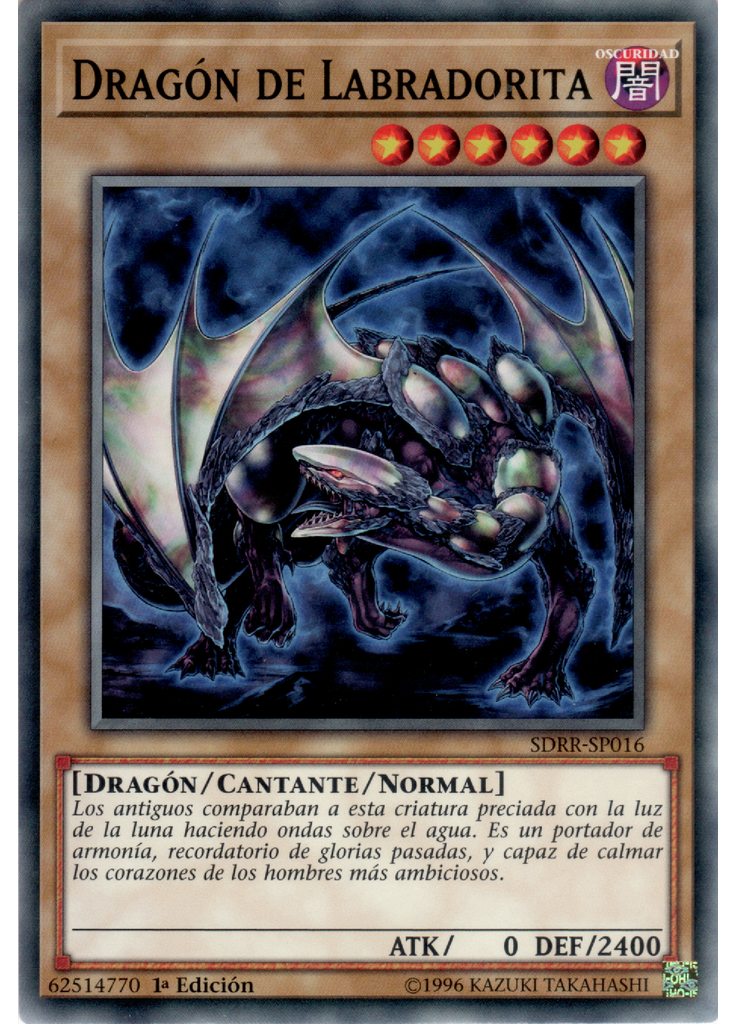Dragón de Labradorita
