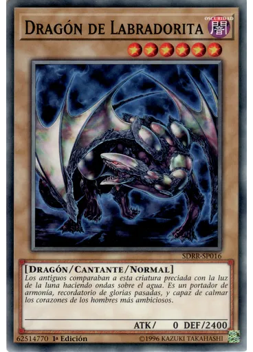 Dragón de Labradorita