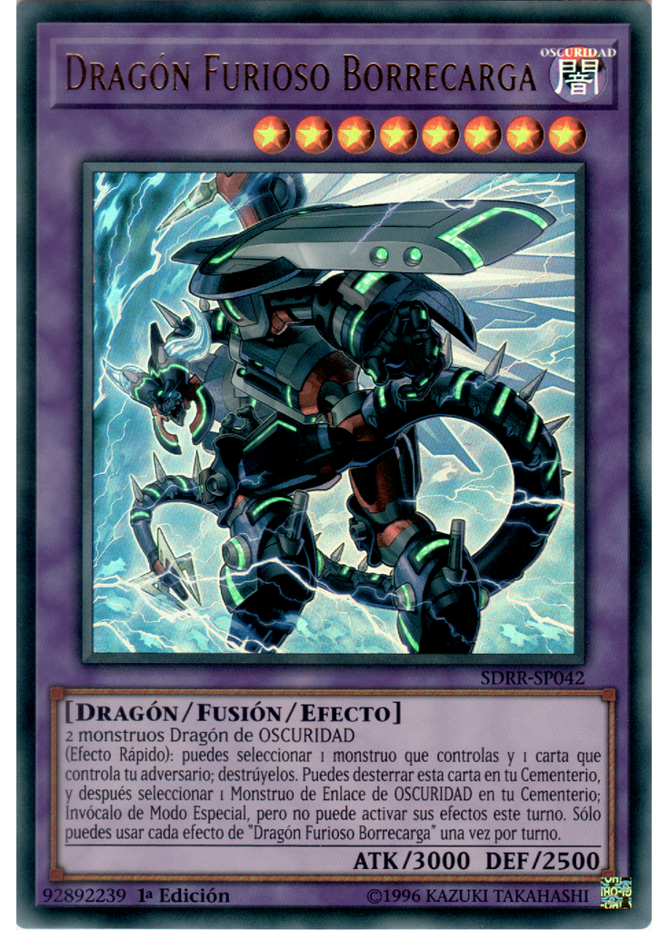 Dragón Furioso Borrecarga