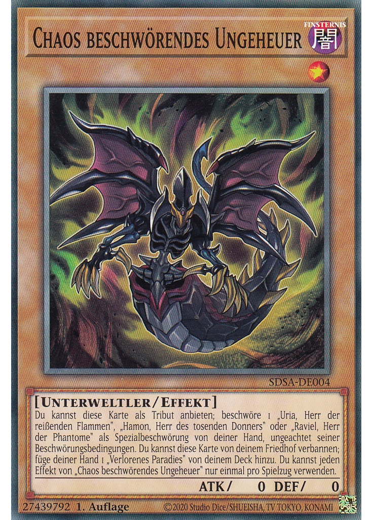 Chaos beschwörendes Ungeheuer