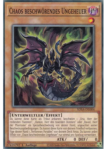 Chaos beschwörendes Ungeheuer