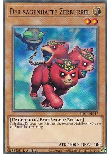 Der sagenhafte Zerburrel — Structure Deck: Sacred Beasts