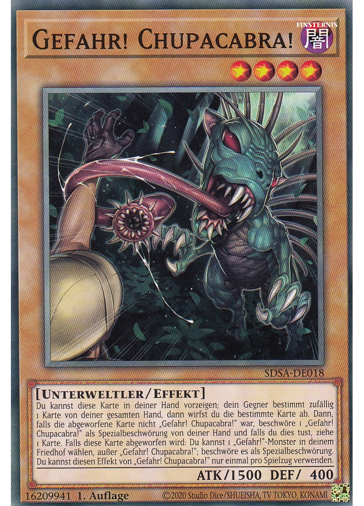 Gefahr! Chupacabra!