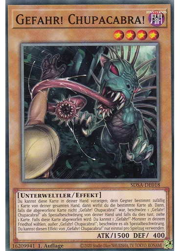 Gefahr! Chupacabra!