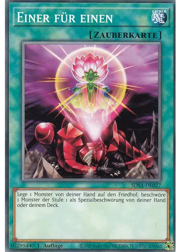 Einer für einen
