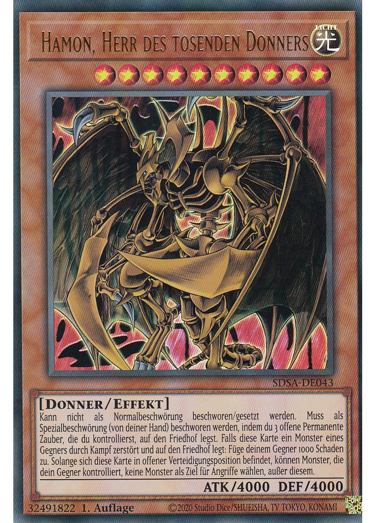 Hamon, Herr des tosenden Donners