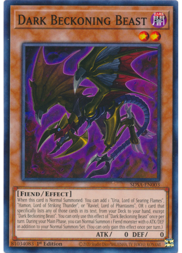Dark Beckoning Beast