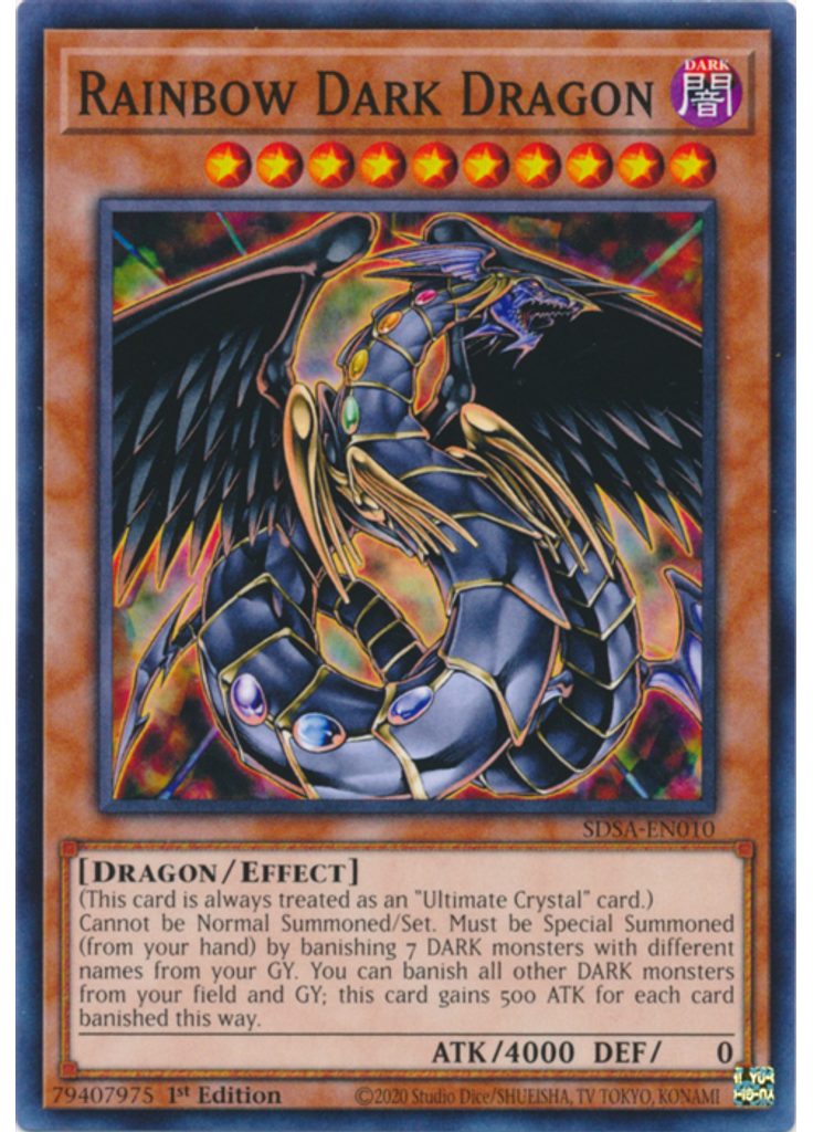 Rainbow Dark Dragon