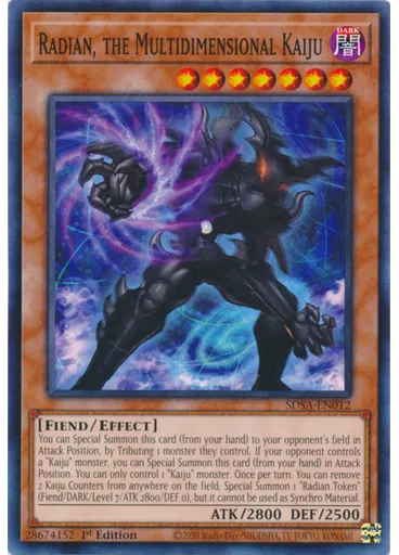 Radian, the Multidimensional Kaiju