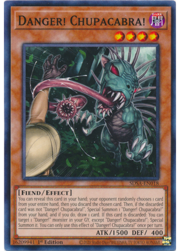 Danger! Chupacabra!