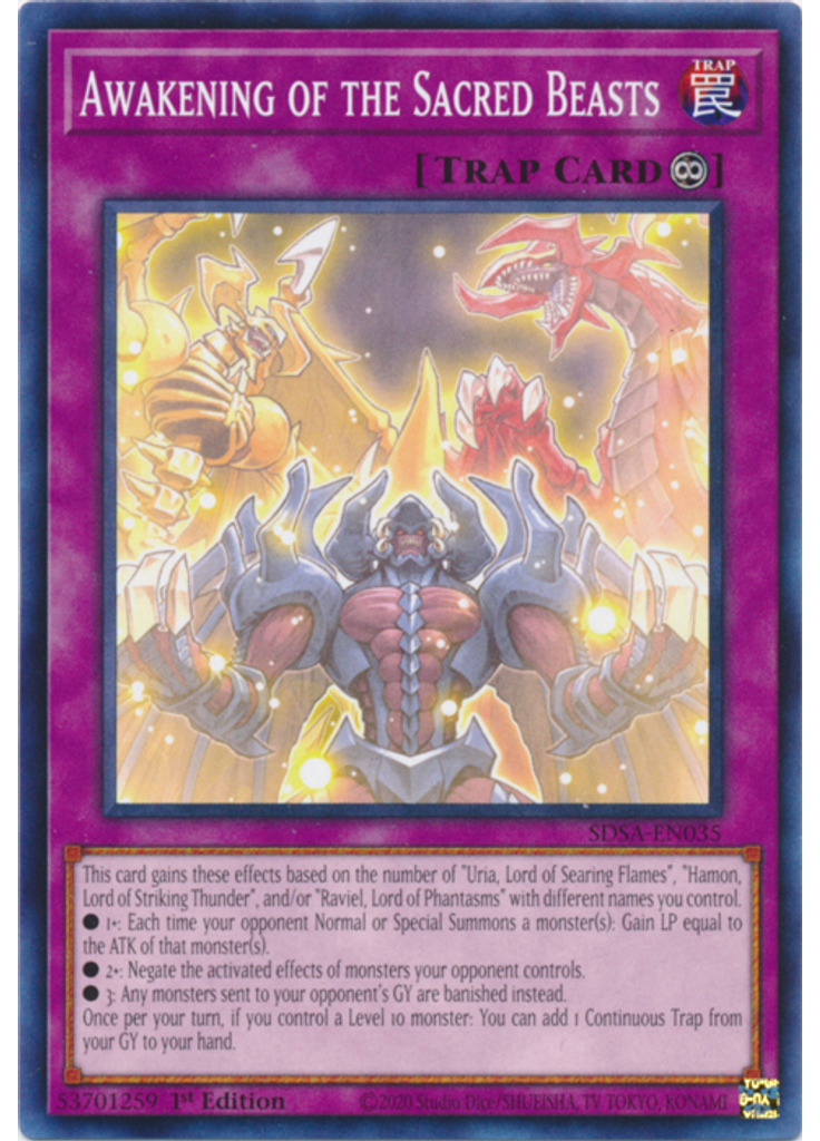 Awakening of the Sacred Beasts