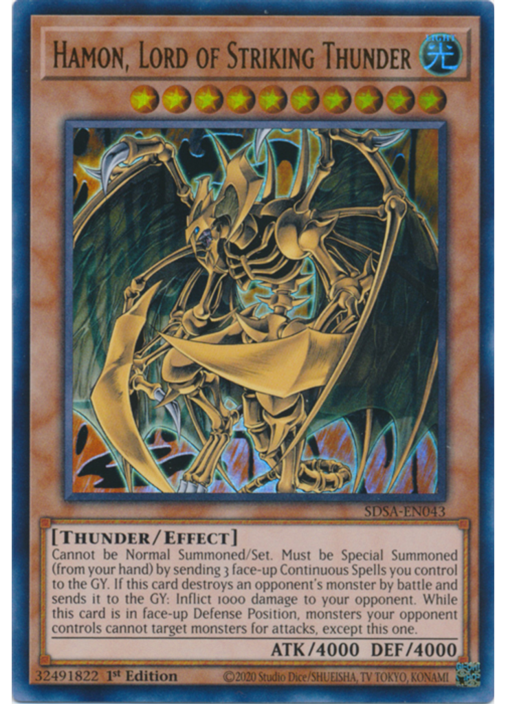 Hamon, Lord of Striking Thunder