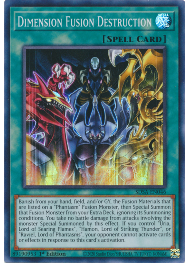 Dimension Fusion Destruction