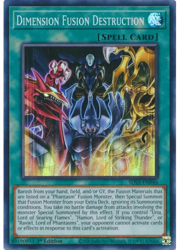 Dimension Fusion Destruction